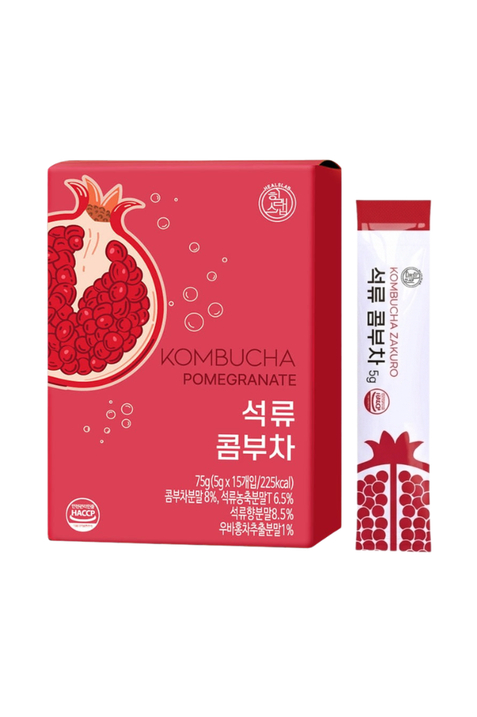 Heals Lab Kombucha Pomegranate | Premium Probiotic Powder for Gut