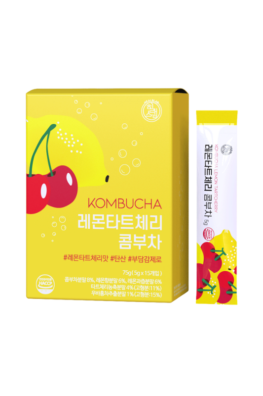 Heals Lab Kombucha Lemon Tart Cherry